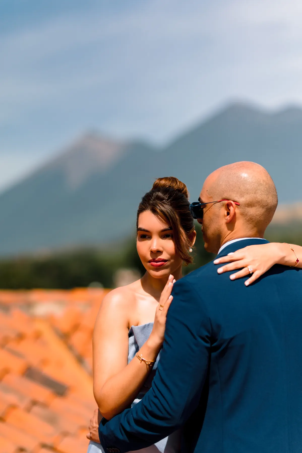Sarah y Arturo en Antigua Guatemala