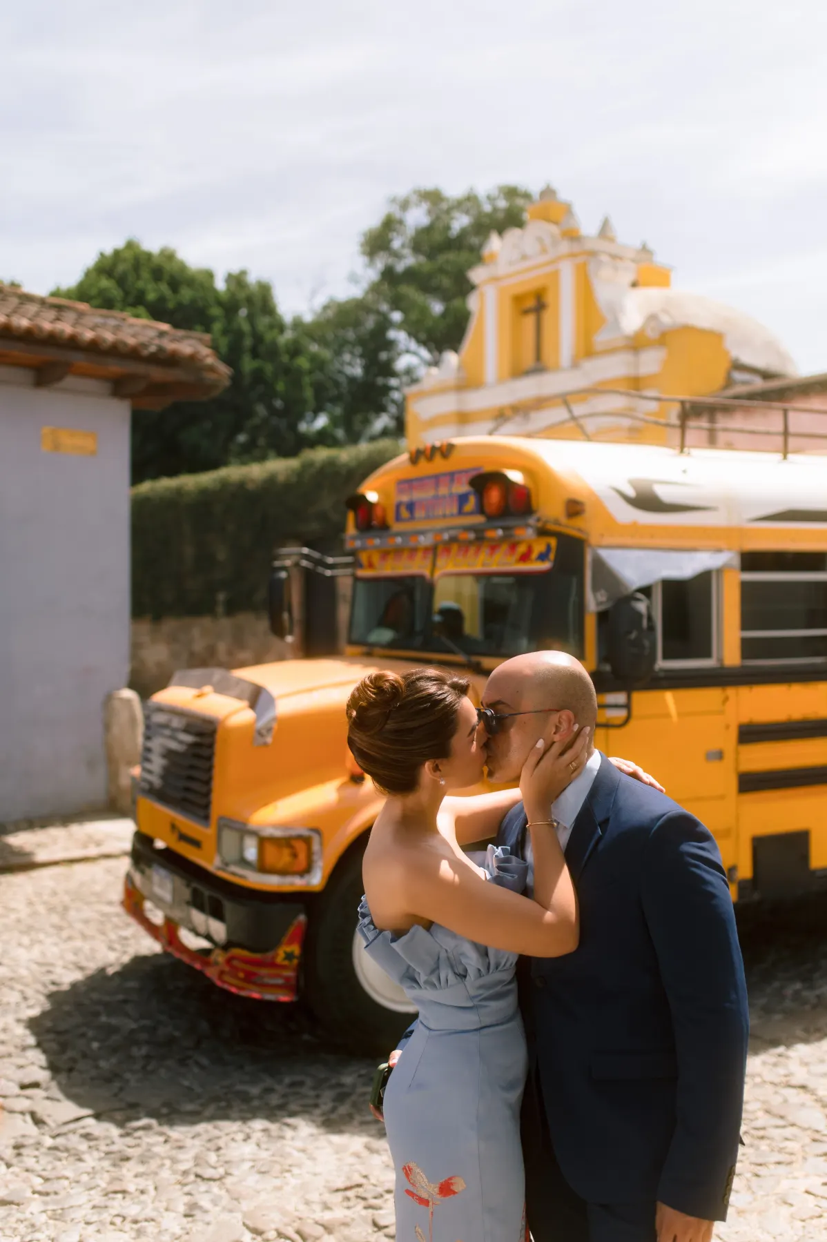 Sarah y Arturo en Antigua Guatemala