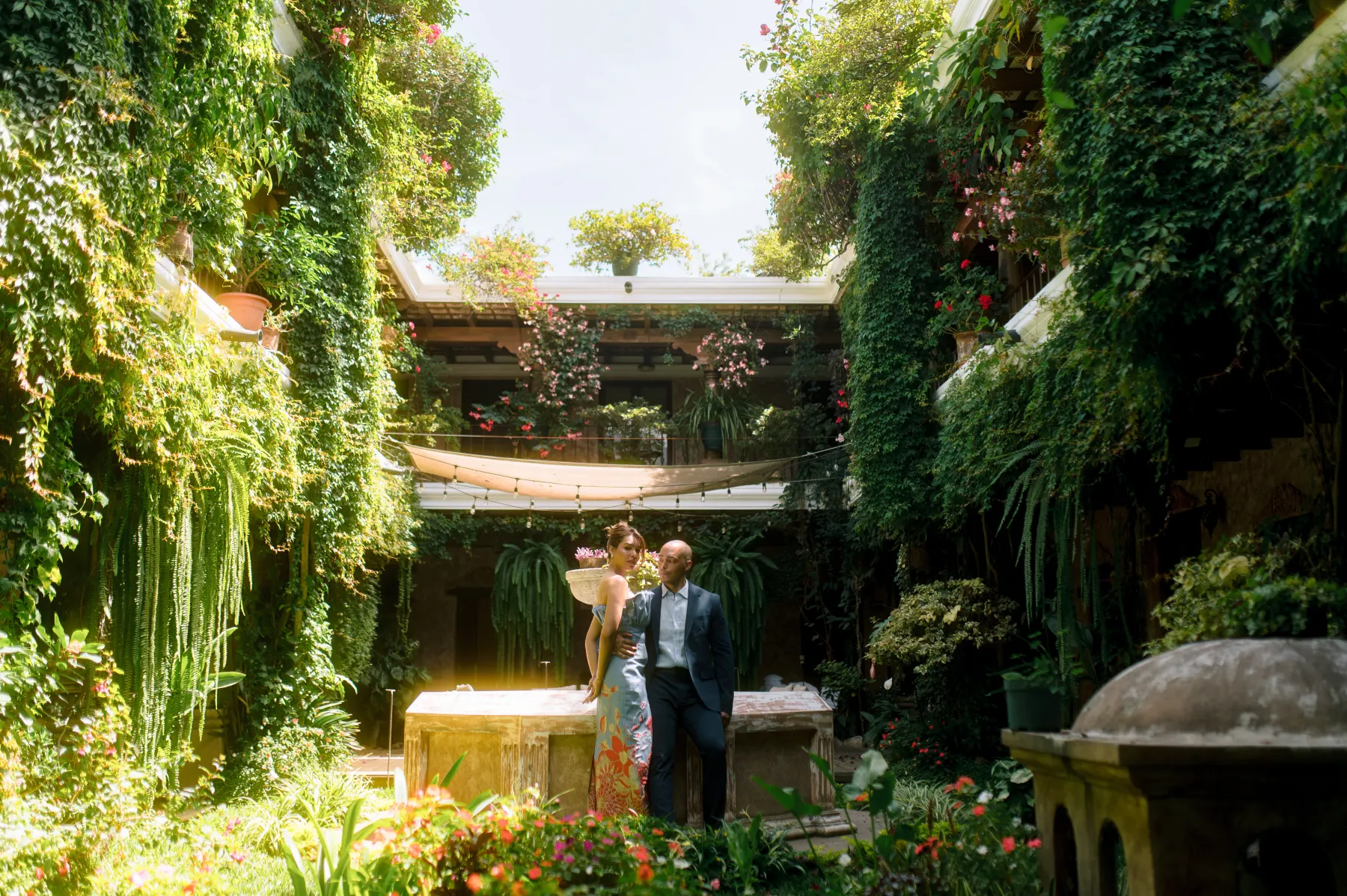 Sarah y Arturo en Antigua Guatemala