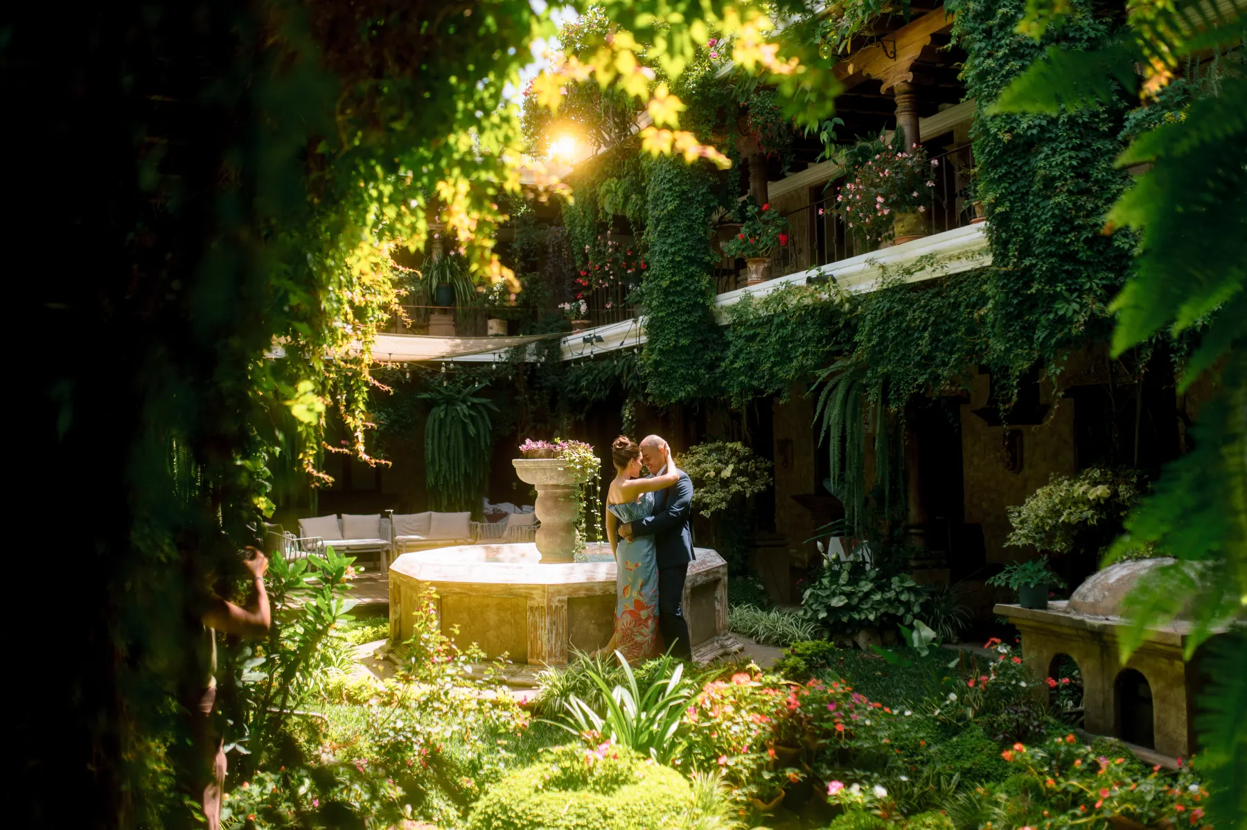 Sarah y Arturo en Antigua Guatemala