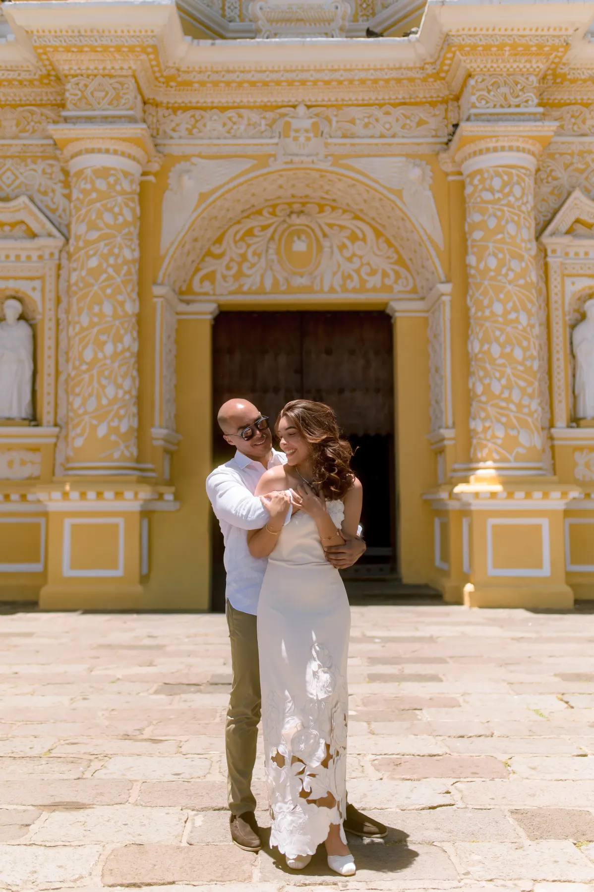 Sarah y Arturo en Antigua Guatemala