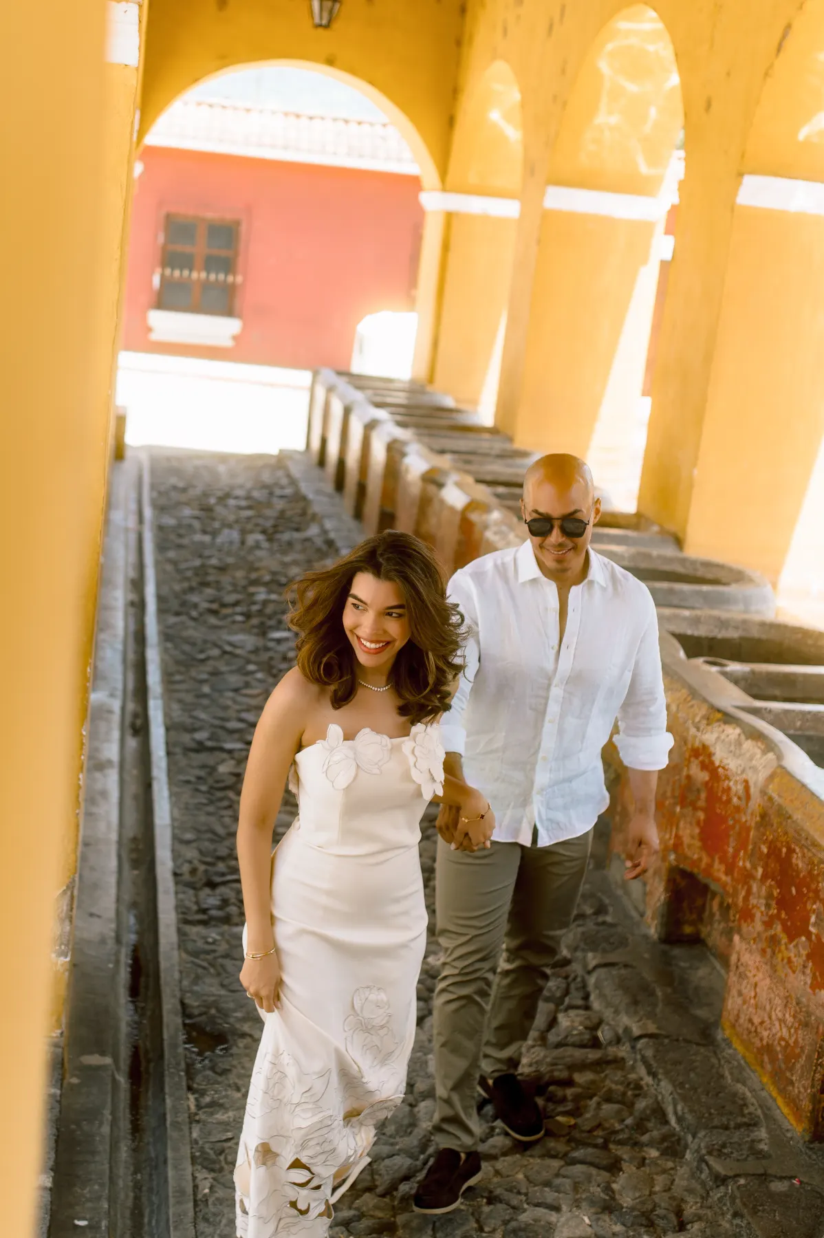 Sarah y Arturo en Antigua Guatemala